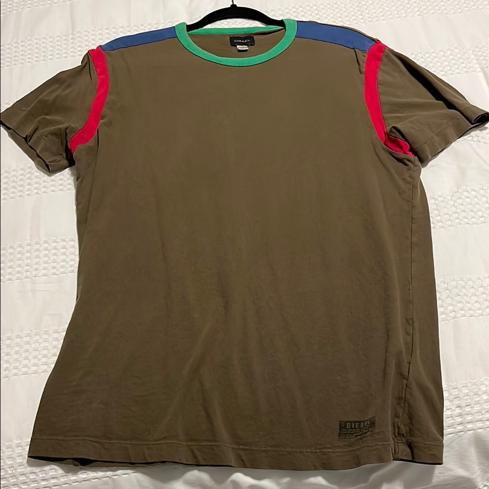 Diesel Multicolor Short Sleeve Tee